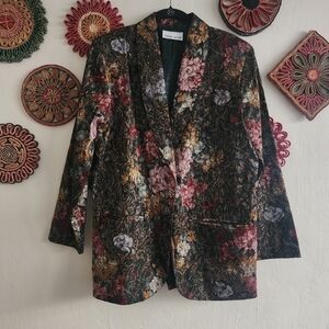 Kenneth Mitchell Floral Blazer